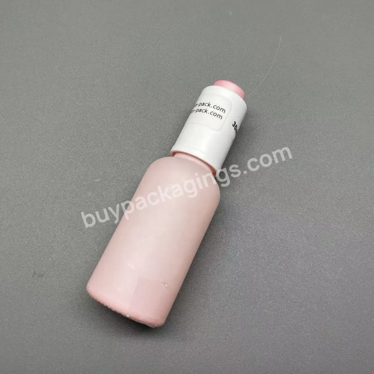 30ml Pink Push Serum Push Essence Oil Glass Bottle Drop Bottle