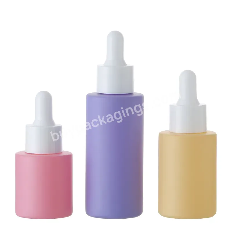 30ml,50ml 100ml Empty Color Customize Essential Oil Dropper Glass Serum Bottle - Buy Glass Cosmetic Serum Dropper Bottle.