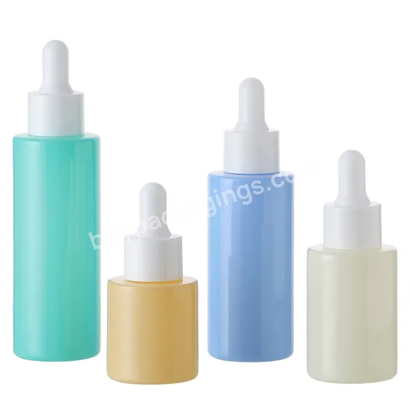 30ml,50ml 100ml Empty Color Customize Essential Oil Dropper Glass Serum Bottle