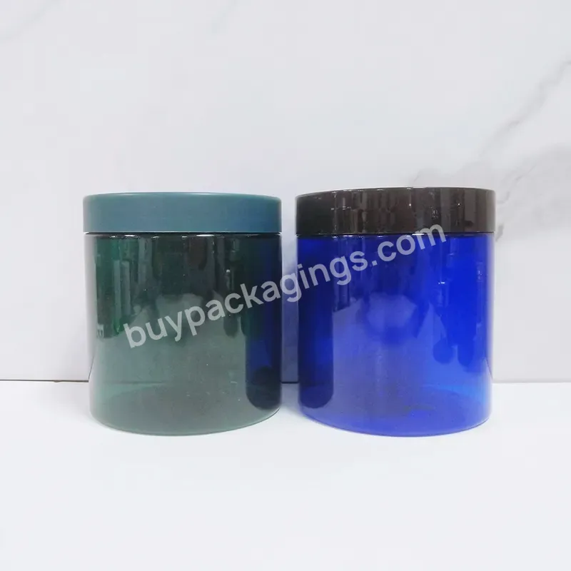 30ml/60ml/120ml/150ml/200ml/250ml/300ml/500ml/1000ml Plastic Pet Pot Jars Cosmetic Containers With Lids