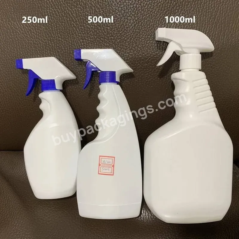 32 Oz 1000ml Plastic Hdpe Tirgger Spray Sprayer Bottle For Household Cleaning