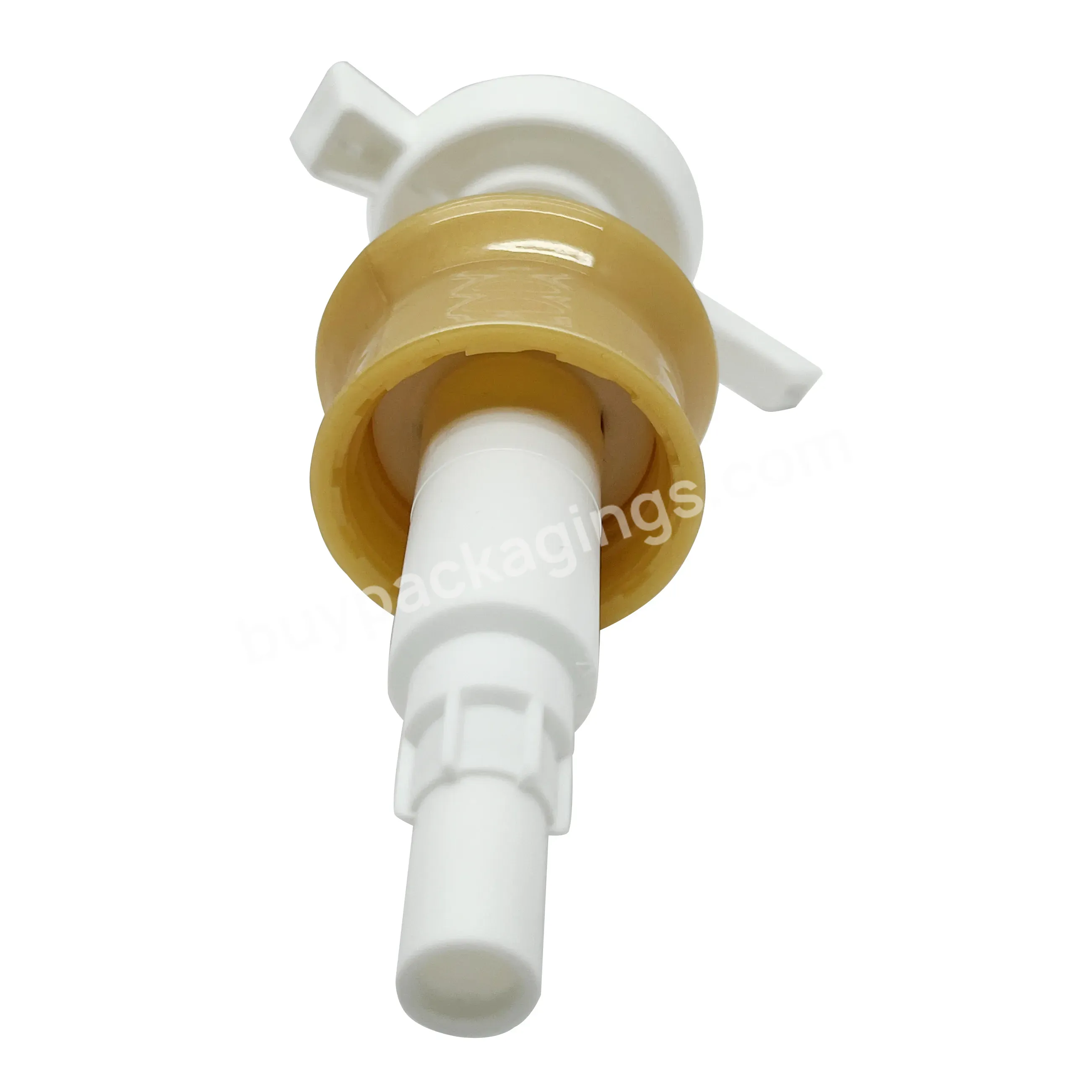 32/410 T-shaped Circular Pump Head With Built-in Pp Shampoo And Shower Gel Hand Soap Dispensing Bottle Pump Head