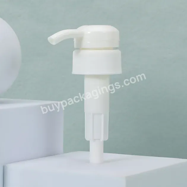 33/410,38/410 Spiral Lotion Pump Shower Gel Hand Sanitizer Push Switch Pump Plastic Screw Pump