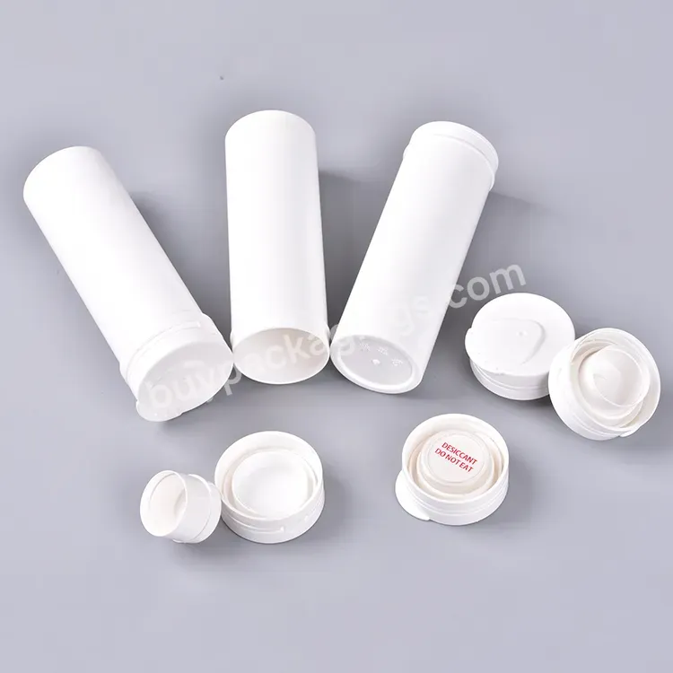 34*105mm Vitamin C Tablets Plastic Tube Packaging And Printing Effervescent Tablet Tubes And Bottle