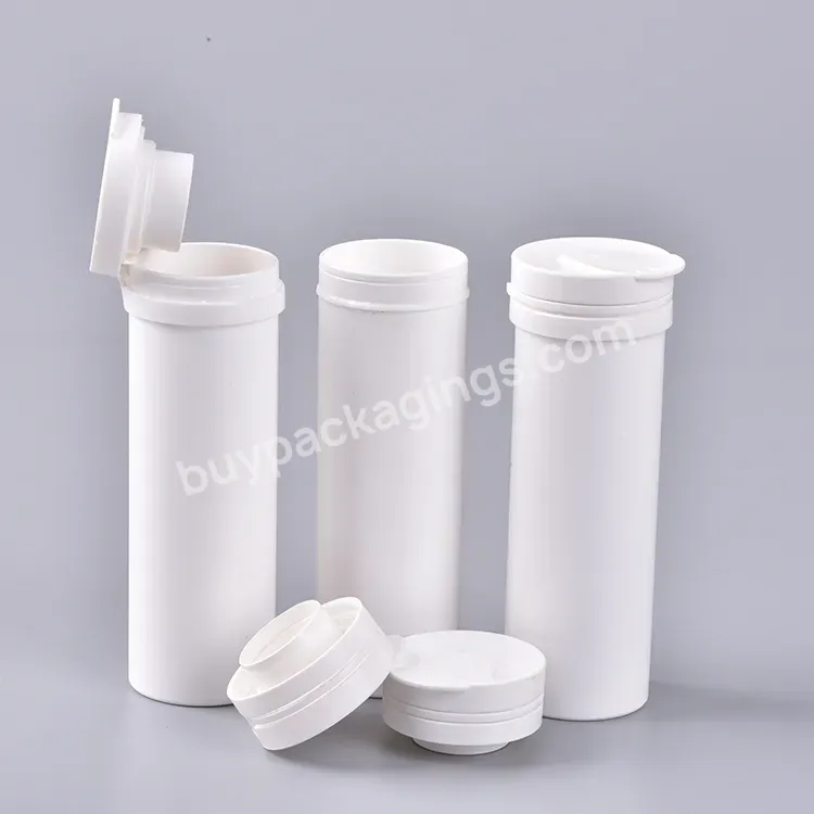 34*105mm Vitamin C Tablets Plastic Tube Packaging And Printing Effervescent Tablet Tubes And Bottle