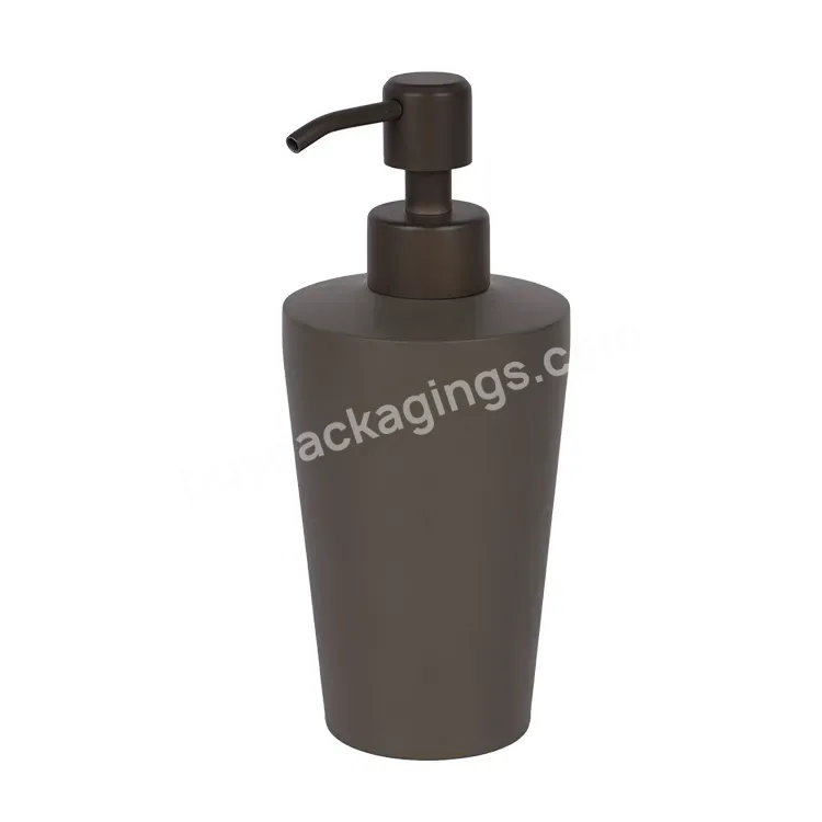 350ml 304 Stainless Steel Hand Lotion Cleanser Empty Shampoo Bottle Packaging For Hotel