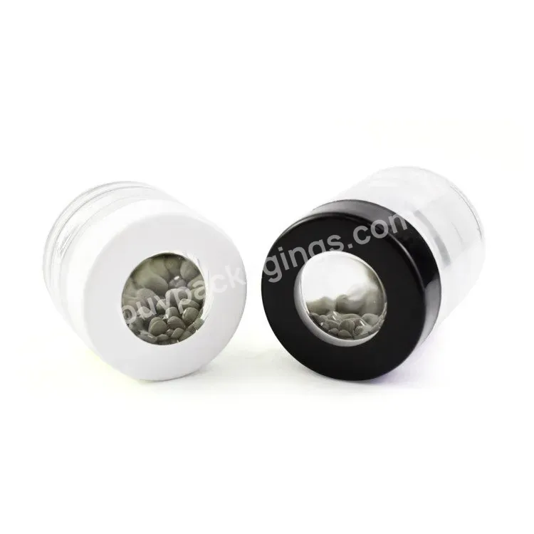 3.5g Flower 2oz 3oz 4oz 5oz Uv Magnifying Glass Airtight Mason Jar,Transparent Magnifying Glass Jar