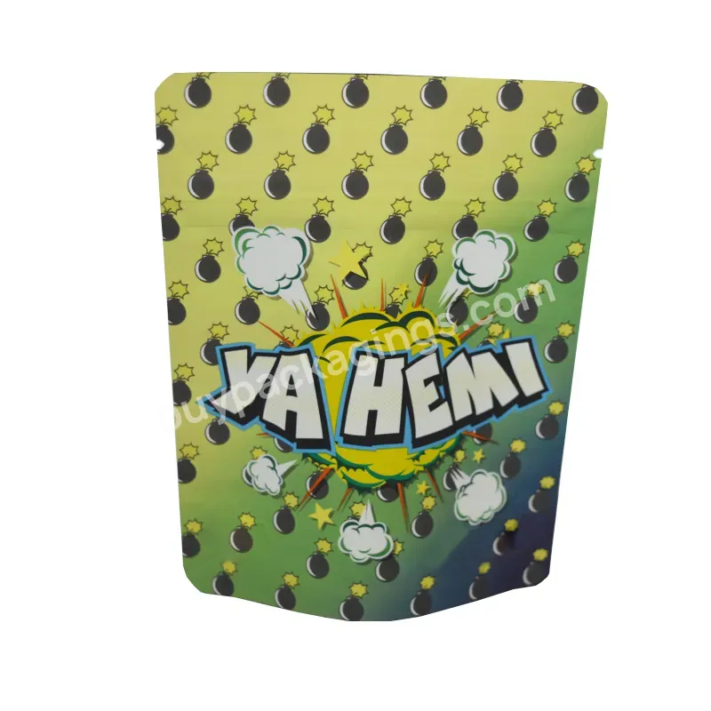 3.5g Mylar Proof Bagrsealable Customised Printed Aluminium Laminated Food Plastic Candy Edible Biscuit Bags Packaging