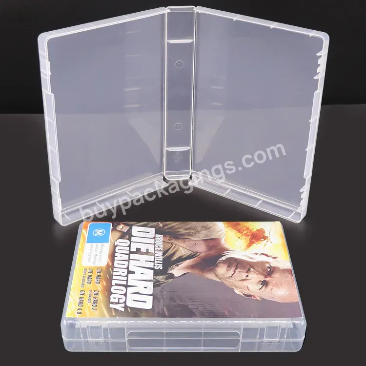 35mm Cd Jewel Case Dvd Drive Movies Packing Usb Flash Drive Stick Gta 5 Cd Packaging Box Ps4 Dvd Box Case