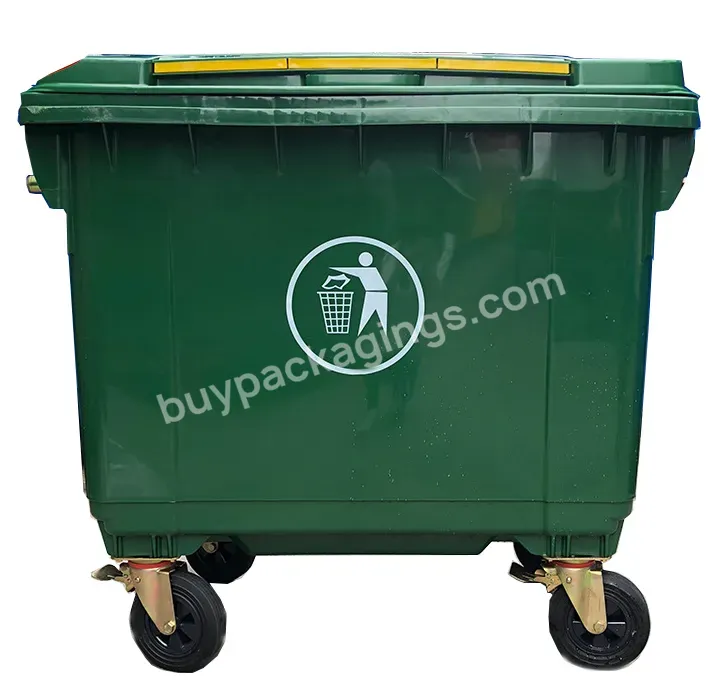 360 Liter Wholesale Plastic Trash Cans 660 Liter Outdoor Recycling Trash Can Outdoor Trash Can