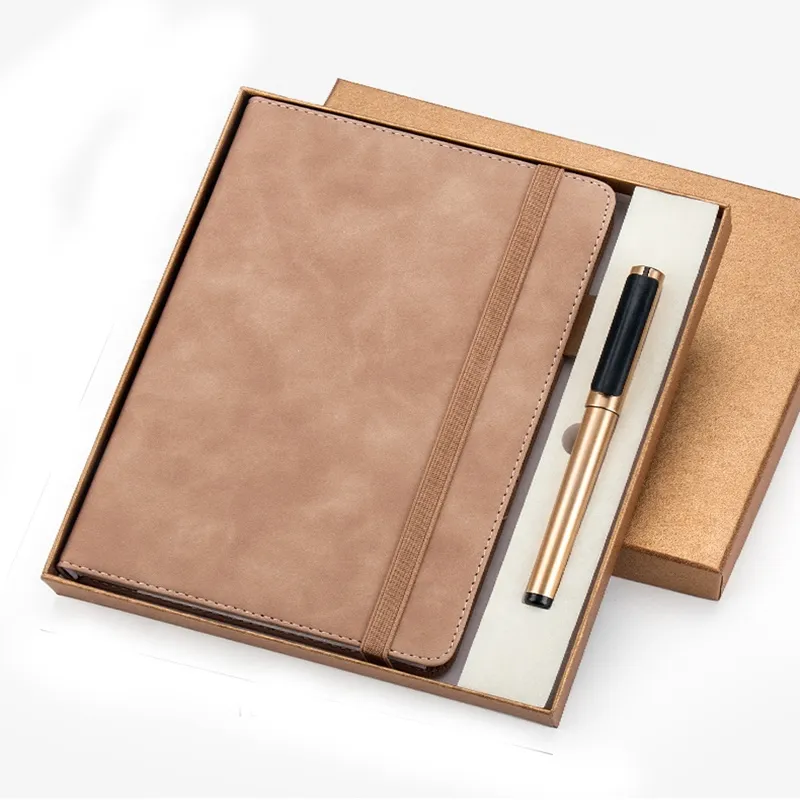 360 pages 80g ivory paper a5 size thick insert pen thick notebook