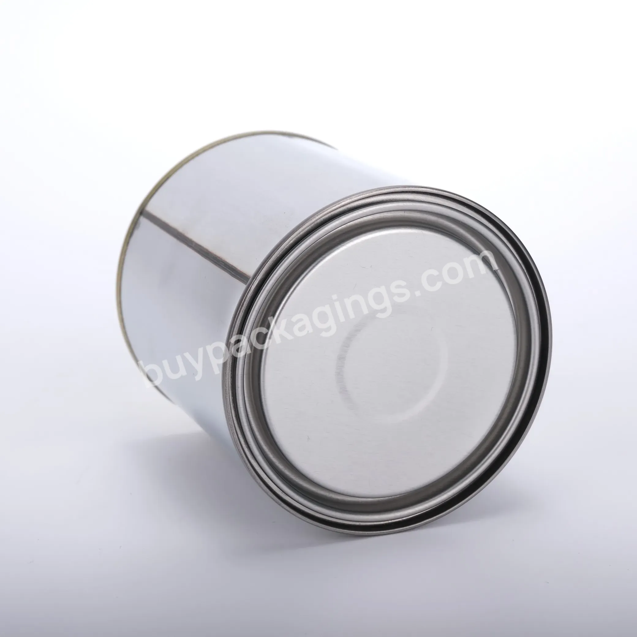 370 Ml Empty Candles Glue Paint Tinplate Metal Round Tin Can