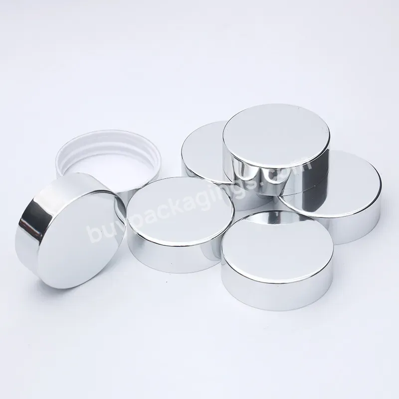 38-400 45-400 53-400 58-400 70-400 89-400 Unishell Caps Silver Gold Metal Lid With Liners Aluminum Screw Caps For Jar