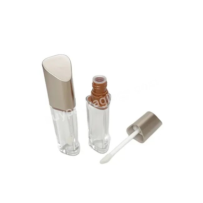 3.80ml Plastic Triangle Lip Gloss Packaging Bottle Tube