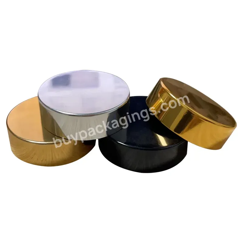 38/400 45/400 58/400 89/400 Shiny And Matte Gold Aluminum Plastic Cap Lids With Seal Liner