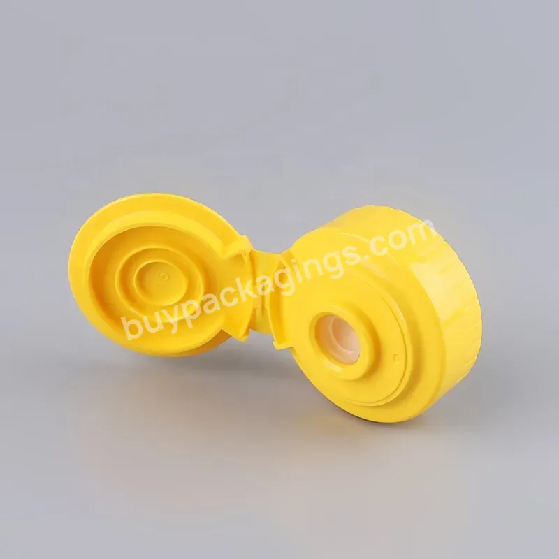 38/400 Food Grade Custom Plastic Honey Cap Ketchup Bottle Plastic Containers Screw Top Flip Cap - Buy Ketchup Sauce Clean Squeeze Silicone Valve Plastic Flip Top Cap,38/400 Plastic Containers Flip Top Cap For Plastic Bottle Jars,Professional Producti