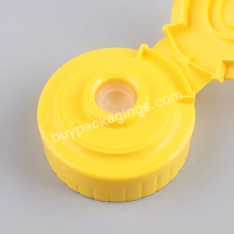 38/400 Food Grade Custom Plastic Honey Cap Ketchup Bottle Plastic Containers Screw Top Flip Cap - Buy Ketchup Sauce Clean Squeeze Silicone Valve Plastic Flip Top Cap,38/400 Plastic Containers Flip Top Cap For Plastic Bottle Jars,Professional Producti