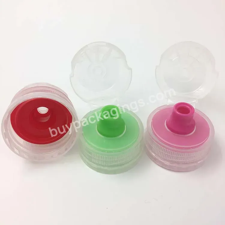 38400 Plastic Flip Top Cap With Tamper Evident Cap Plastic Sport Water Bottle Cap Manufacturer/wholesale