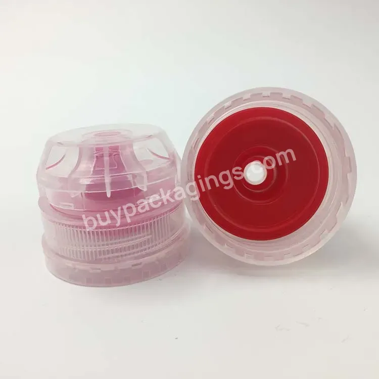 38400 Plastic Flip Top Cap With Tamper Evident Cap Plastic Sport Water Bottle Cap Manufacturer/wholesale