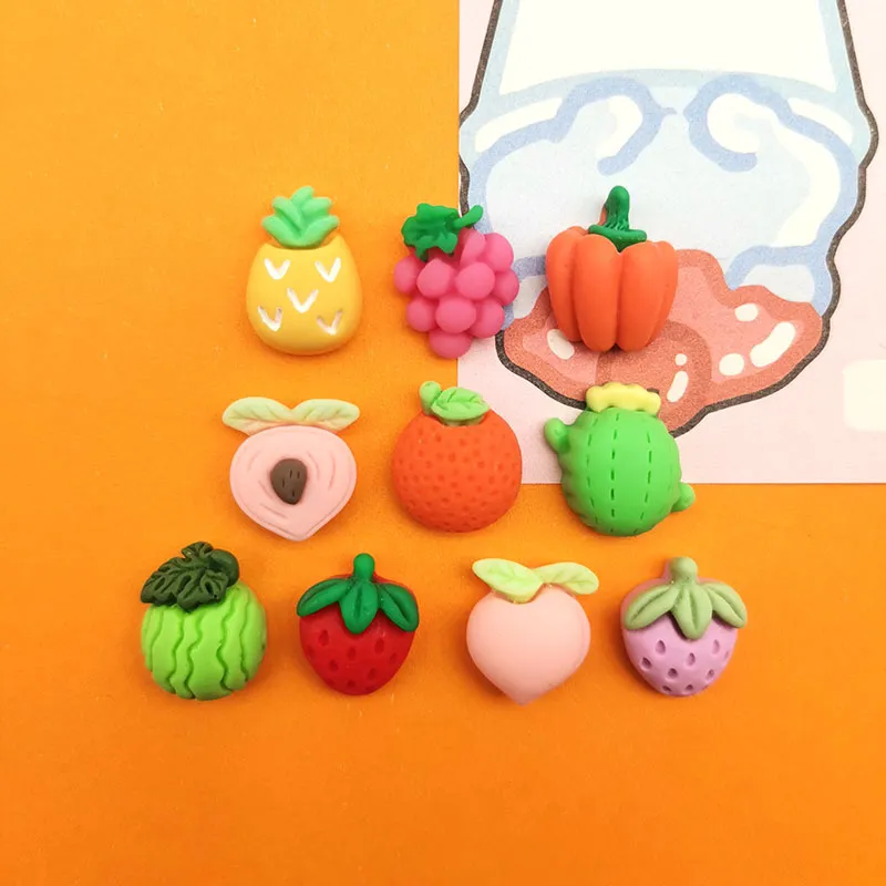 3d Resin Fridge Magnets Banana Pineapple Orange Fruit Fridge Magnets Peach Korea Fridge magnets