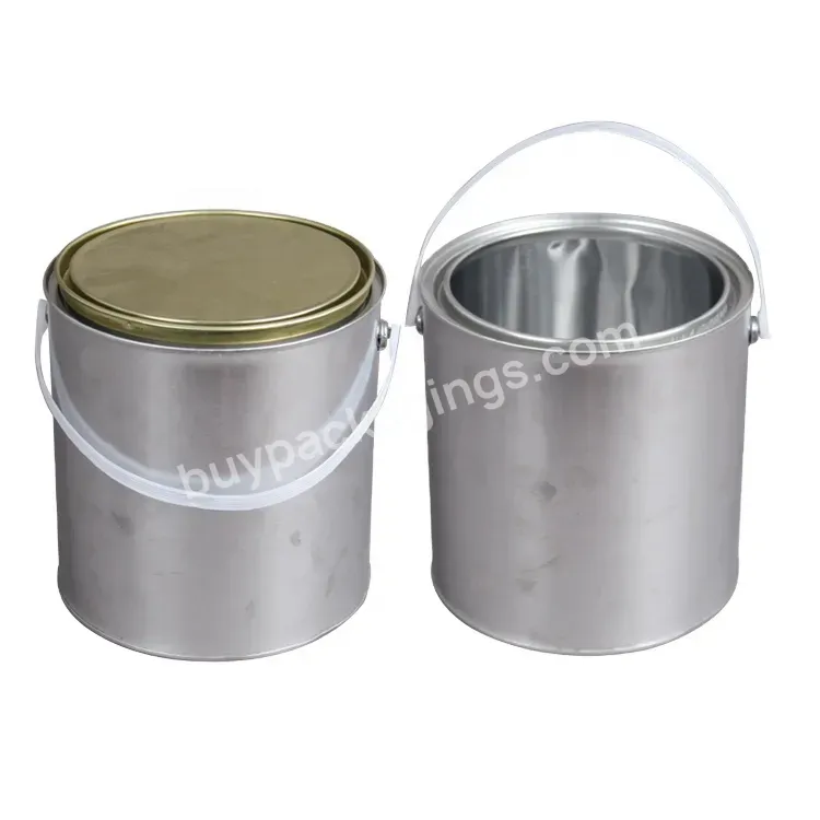 3l White Empty Metal Tin Pry Spray Paint Aerosol / Printing Ink Can With Pry Cover Wholesale Manufacturers