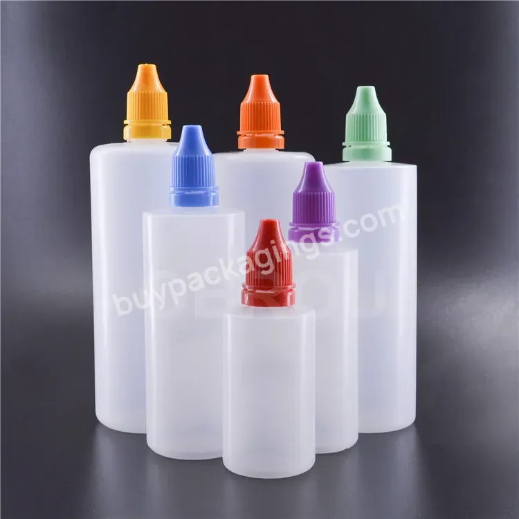 3ml 5ml 10ml 15ml 20ml 30ml 50ml 60ml 100ml Hdpe Pharmaceutical Plastic Oil Water Eye Drop Dropper Small Squeeze Bottle