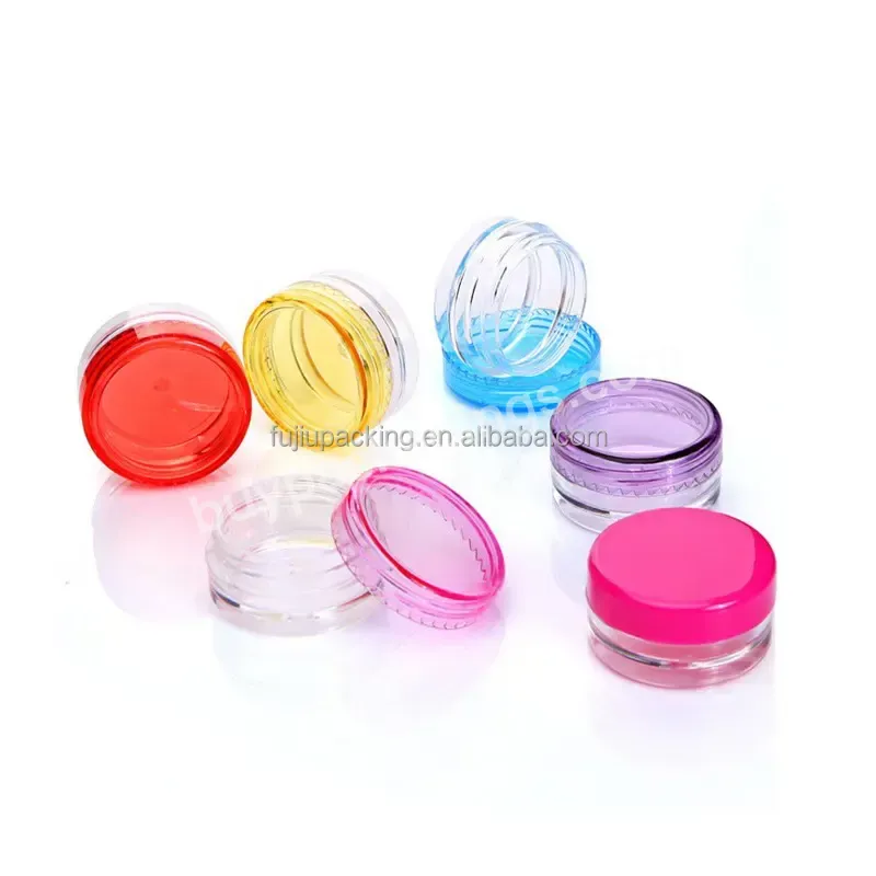 3ml 5ml 10ml 15ml 20ml Empty Sample Plastic Small Pot Jars With Lids Makeup Cosmetic Containers For Creams - Buy 3ml 5ml 10ml 15ml 20ml Empty Sample Plastic Small Pot Jars,Plastic Small Pot Jars With Lids Makeup Cosmetic Containers,Makeup Cosmetic Co