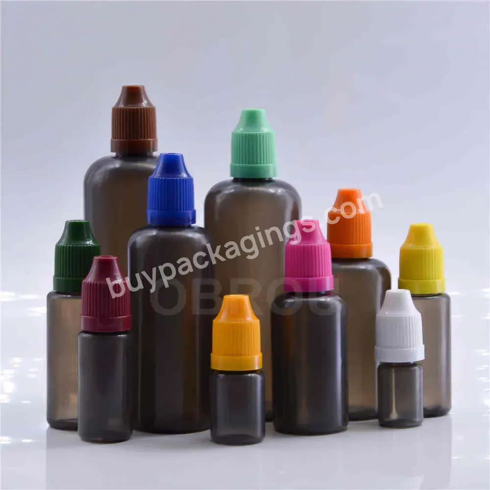 3ml 5ml 10ml 15ml 30ml 50ml 100ml 120ml Black Plastic Bottle With Childproof Dropper Cap Squeezed Oil Dropper Bottles - Buy 10ml Plastic Dropper Bottle,Bottle With Plastic Dropper,Plastic Dropper Bottle 30ml.