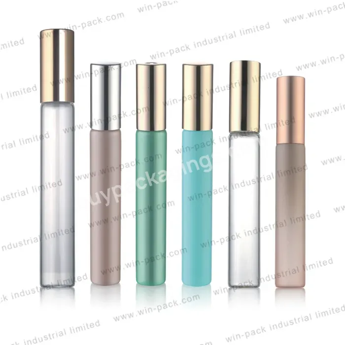 3ml 5ml 8ml 10ml Roller Ball Clear Cosmetic Bottle With Cap For Personal Care Glass Roll On Bottle