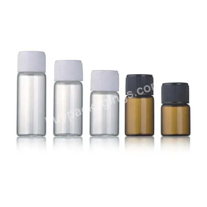 3ml 5ml 8ml 10ml Small Diameter Essential Oil Dropper Bottle Glass Packaging Tube Serum Vial Bottles