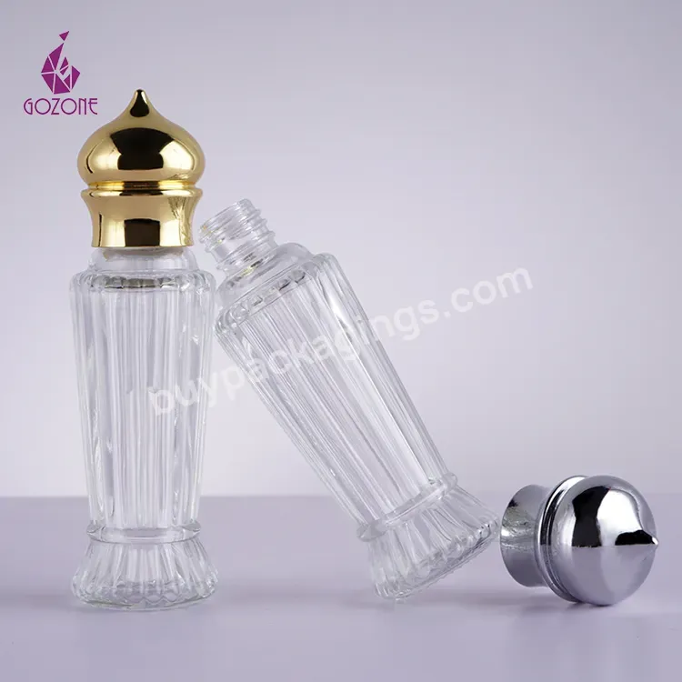 3ml 6ml 12ml Refill Attar Fancy Essential Oil Bottles Empty Glass Perfume Oil Bottles