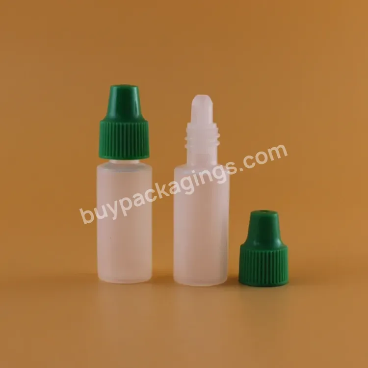 3ml Plastic Eye Drops Container Dropper Medical Squeeze Bottle