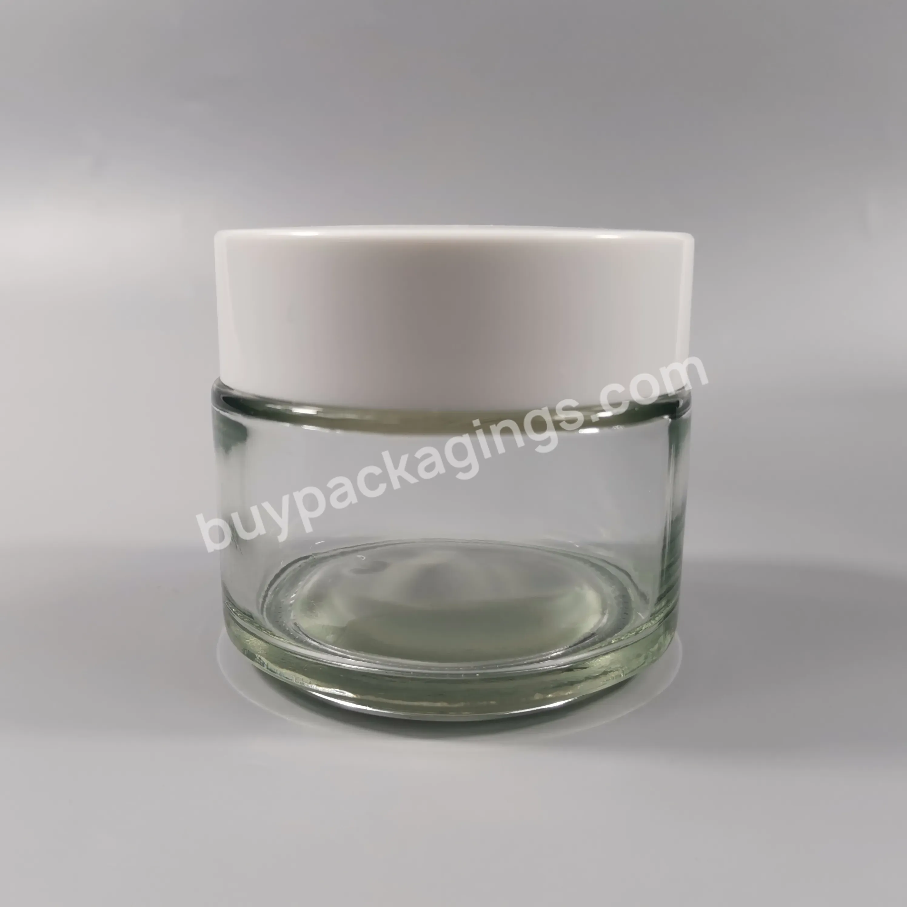 3oz 4oz 100g Cr Glass Jar Cream Jar With Child Resistant Cap Custom Printed Glass Jar - Buy 3oz Glass Jar,Glass Jar,Glass Jar 3.5.