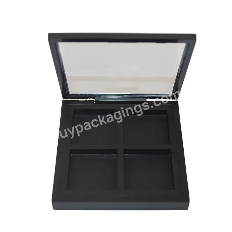 4-color Hot Selling Eyeshadow Packaging Empty Eyebrow Powder Palette Private Label Palette Case Pans - Buy Empty Plastic New Square Four Color Eyeshadow Case,Full Clear Palette Case Brusher Case Eyeshadow Palette,Eyeshadow Palette.