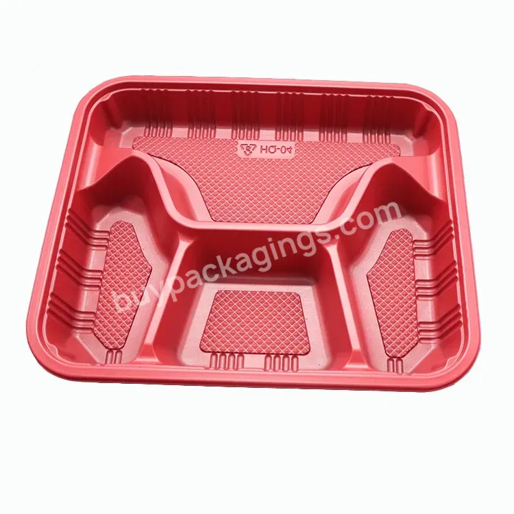 4 Compartment Lunch Box/takeaway Food Containers/bento Box