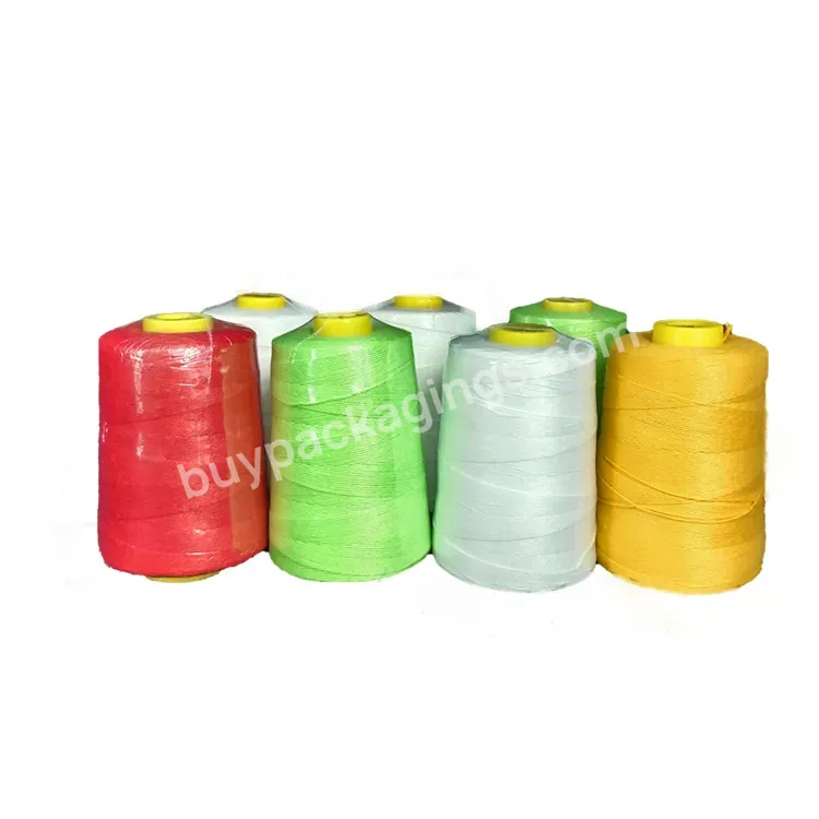 40/2 Polyester Sewing Threads For Sewing Supplies Spun Sew Polyester Thread Raw White 100 Polyester Machine Embroidery Thread