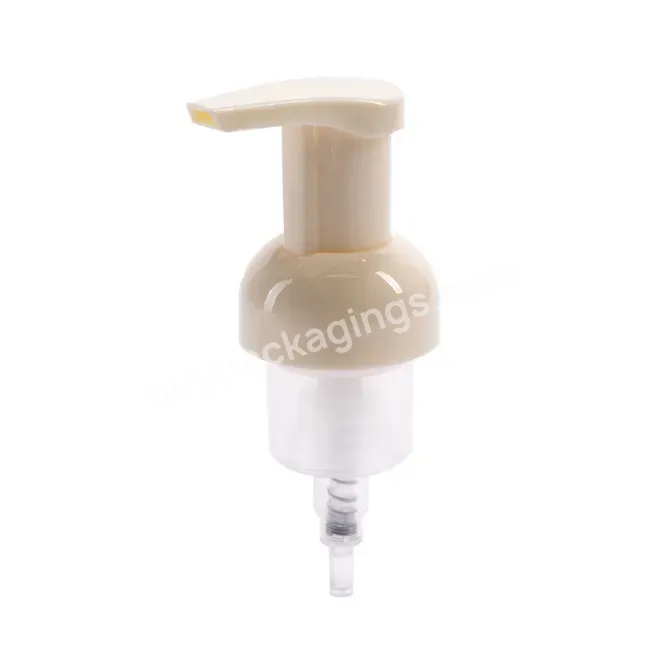 40/410,43/410 Pp Plastic Press Pump Foam Pump Head Face Cleaning Mousse Bubble Hand Sanitizer Foam Pump