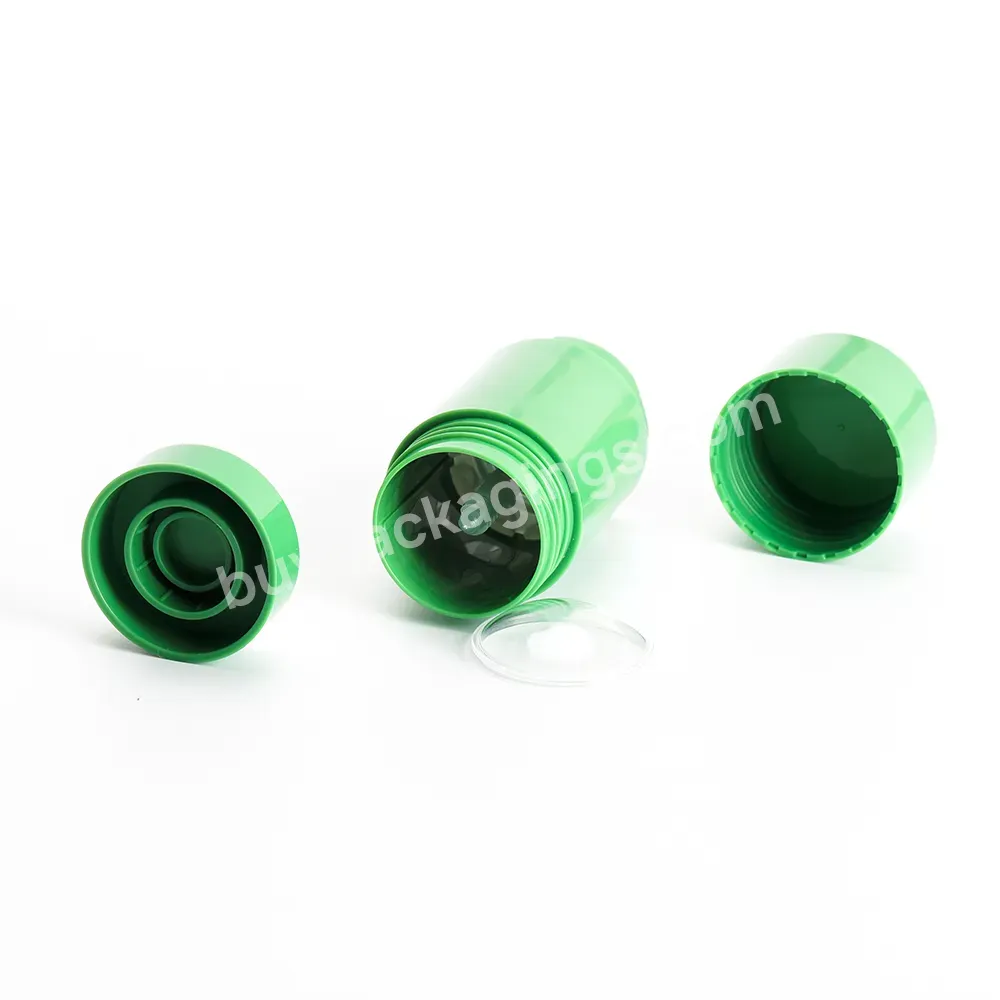 40g 40ml Plastic Gel Empty Deodorant Stick Container 50ml 30ml Cosmetic Round Twist Up Tubes Packaging For Deodorant Stick