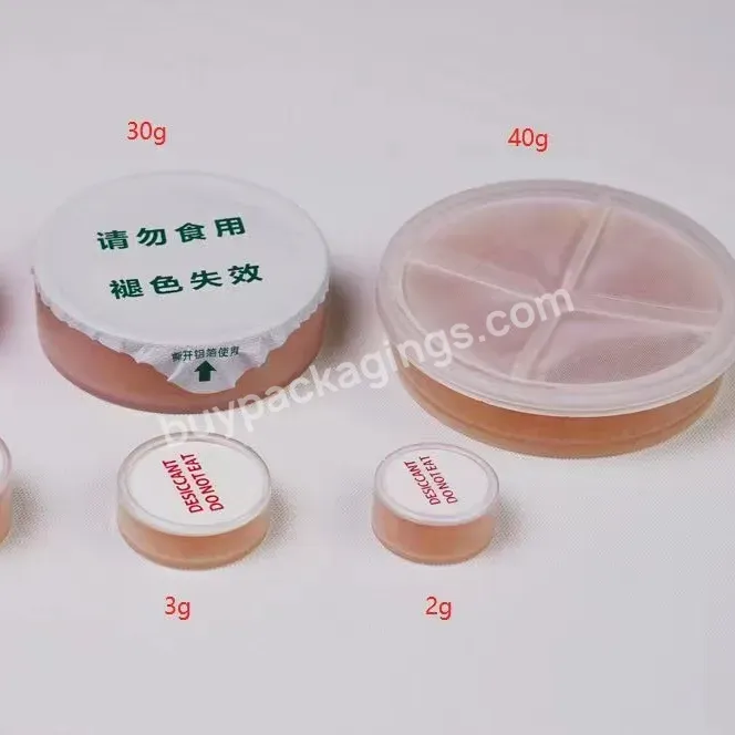 40g Pp Material Hearing Aid Drying Case Used With Hearing Aid Drying Capsule Silica Gel Desiccant - Buy Silica Gel Desiccant,Silica Gel Color Change Desiccant,Desiccant Silica Gel With Private Printing.