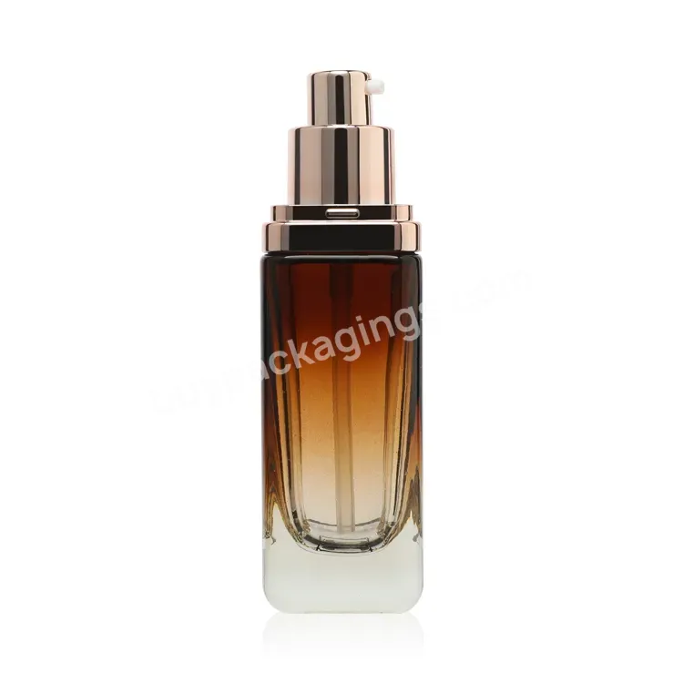 40ml 100ml Body Skin Lotion Bottle Luxury Cosmetic Glass Bottle Set Face Care Lotion Perfume Body Cream Adjusting Balance Lotion