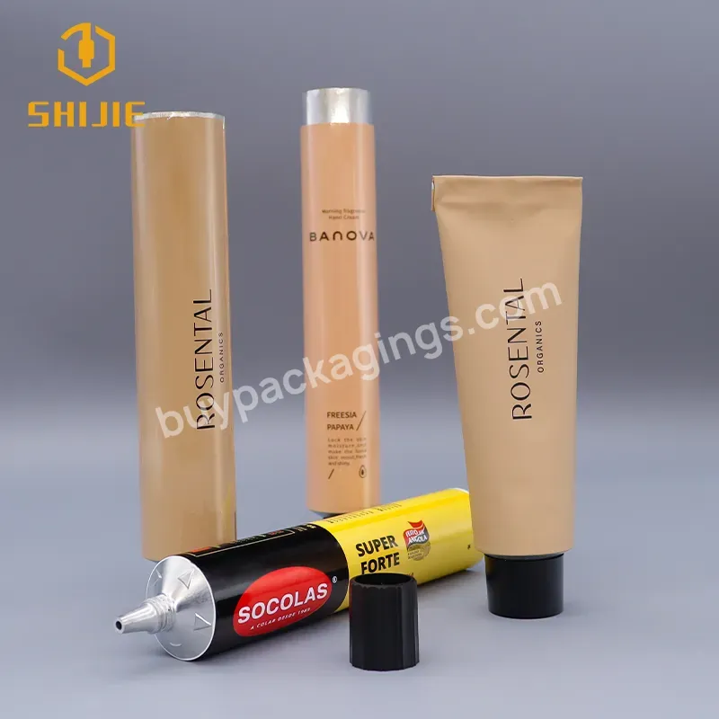 40ml 50ml 60ml 80ml 100ml 150ml Long Nozzle Aluminum Tube