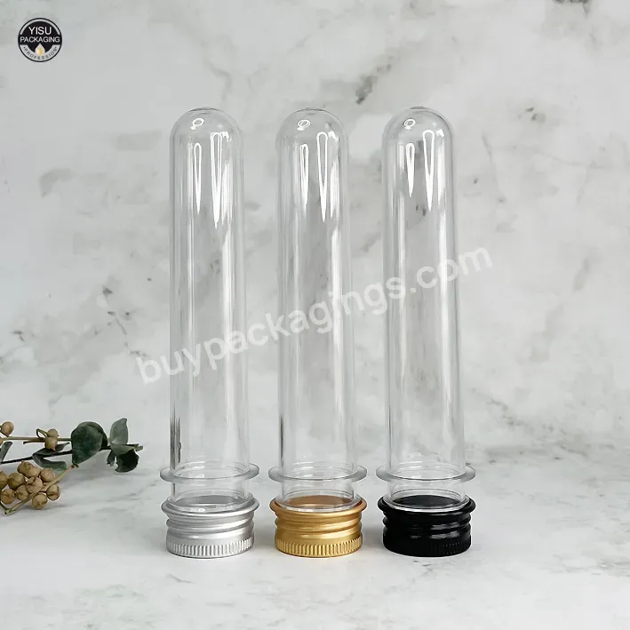 40ml Plastic Pet Cosmetics Test Tube Bottle With Screw Cap,Capsule Essence Packaging Tube Data Line Packaging Bottle - Buy Plastic Screw Top Test Tube,Tubos De Ensayo,Plastic Test Tube 40ml.