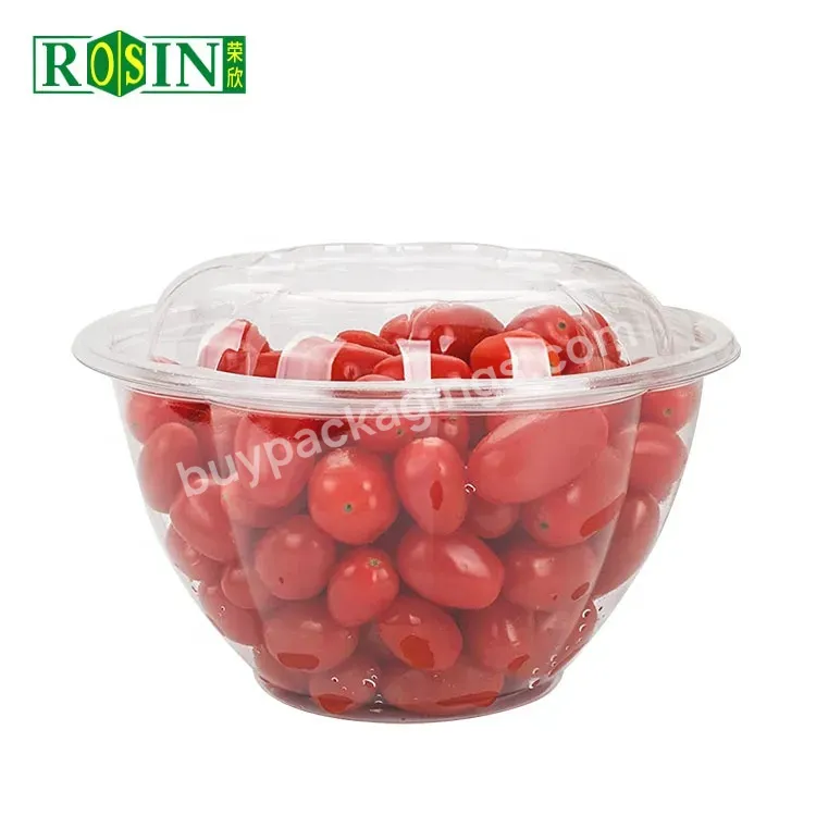 40oz Pet Clear Take Away Fruit Salad Bowl Disposable Plastic Round Food Packaging Bowls With Lids - Buy Disposable Plastic Bowl,Round Food Packaging Bowls With Lids,Clear Take Away Fruit Salad Bowl.