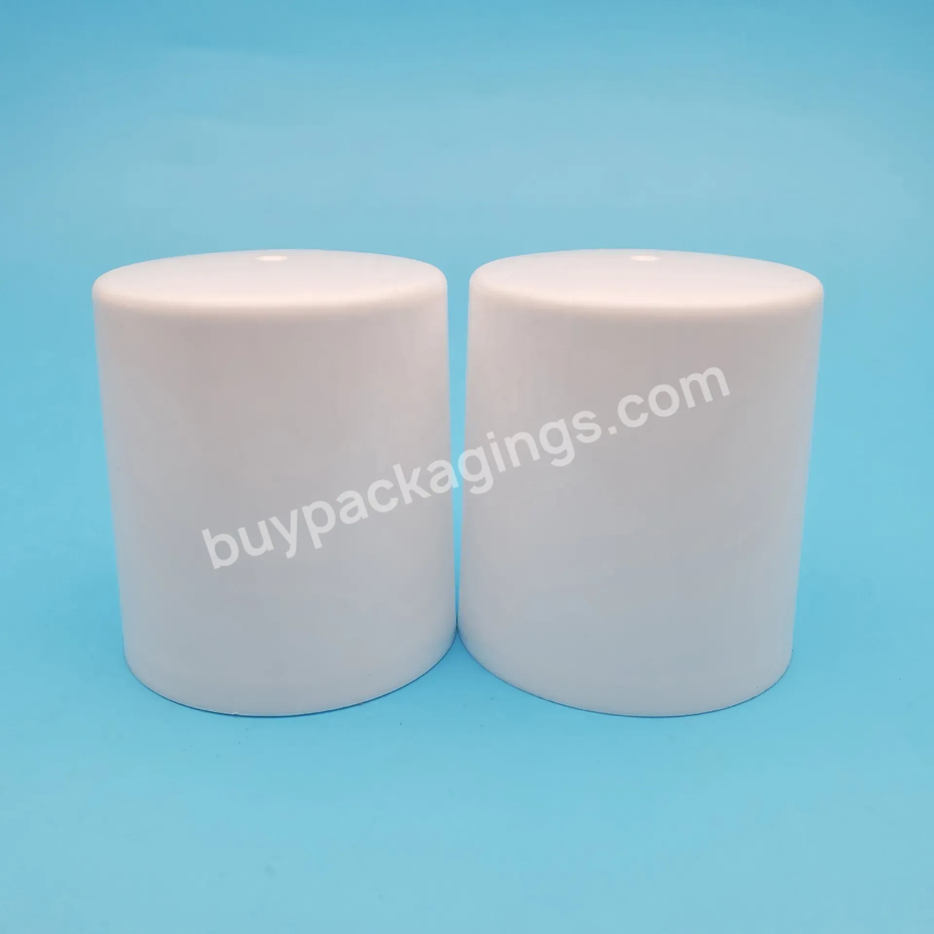 45*50mm Plastic Pp White Over Cap For Cosmetic Bottles