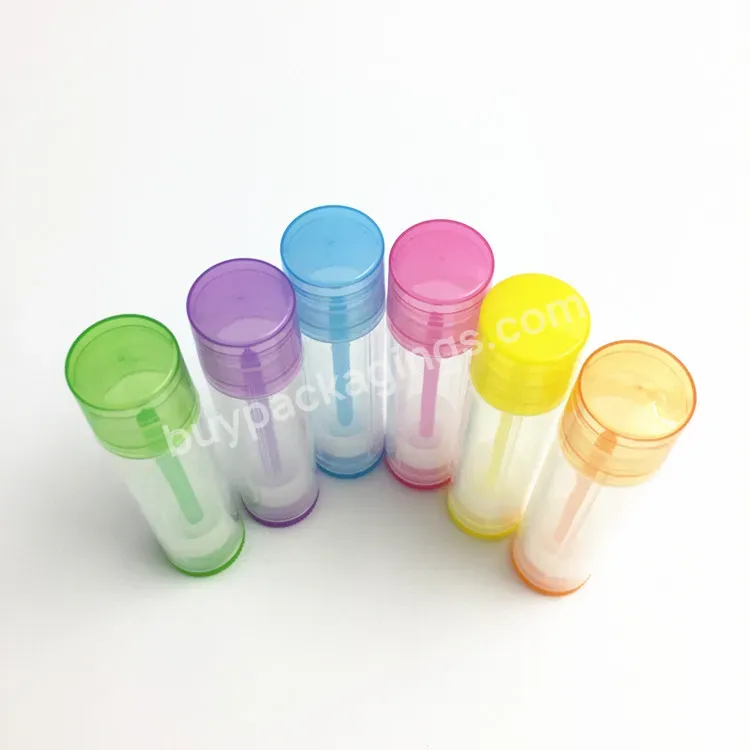 4.5g/5g Small Round Empty Pp Lip Balm Stick Tube