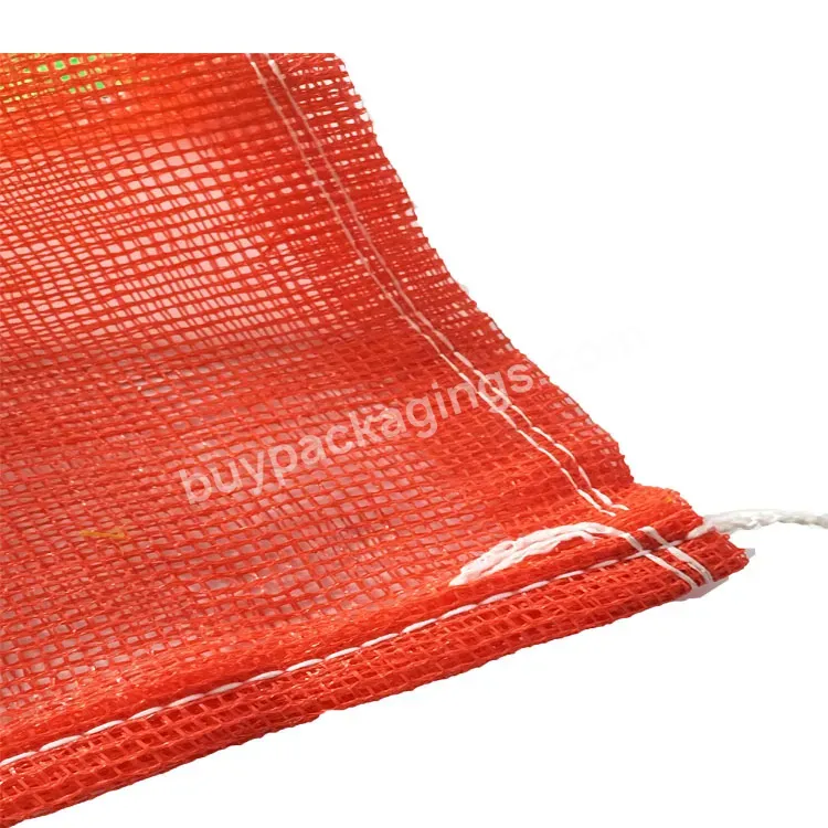 45kg Onion Net Mesh Produce Leno Bags Manufacturer Price