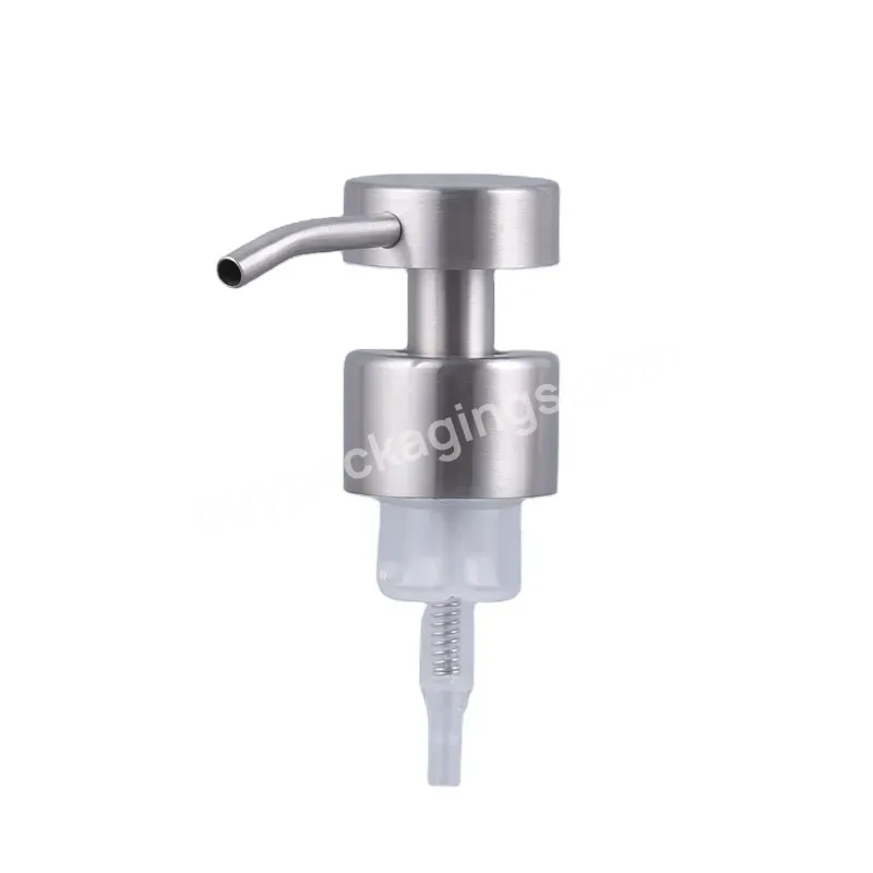 45mm Colored Metal Stainless Steel Silver Foam Soap Dispenser Bottle Foaming Hand Lotion Pump For Pet Foam Pump Bottle - Buy 24/410 Metal Free Lotion Pump With Dust Cover For Cosmetics Bottles,Plastic Powder Pump Serum Treatment Dispenser Pump Cream