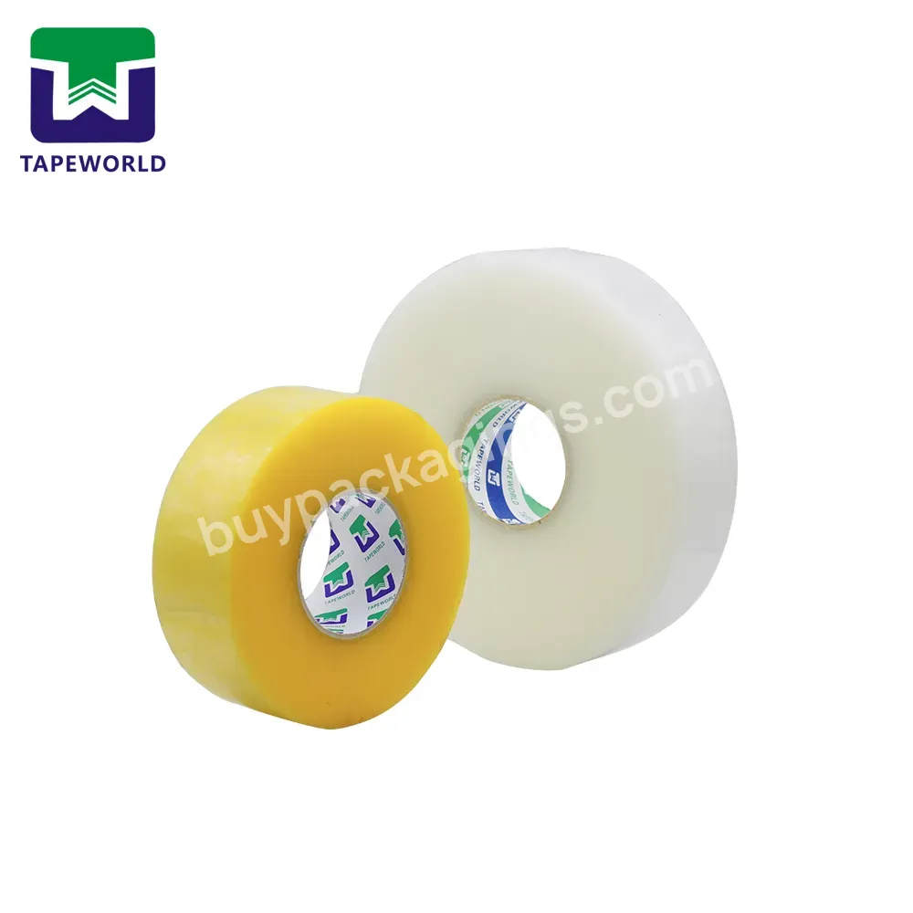 48mic*45mm*100y Packaging Tape 1.9mil Clear Packing Tape Designed For Moving Boxes Shipping Office And Warehouse Storage