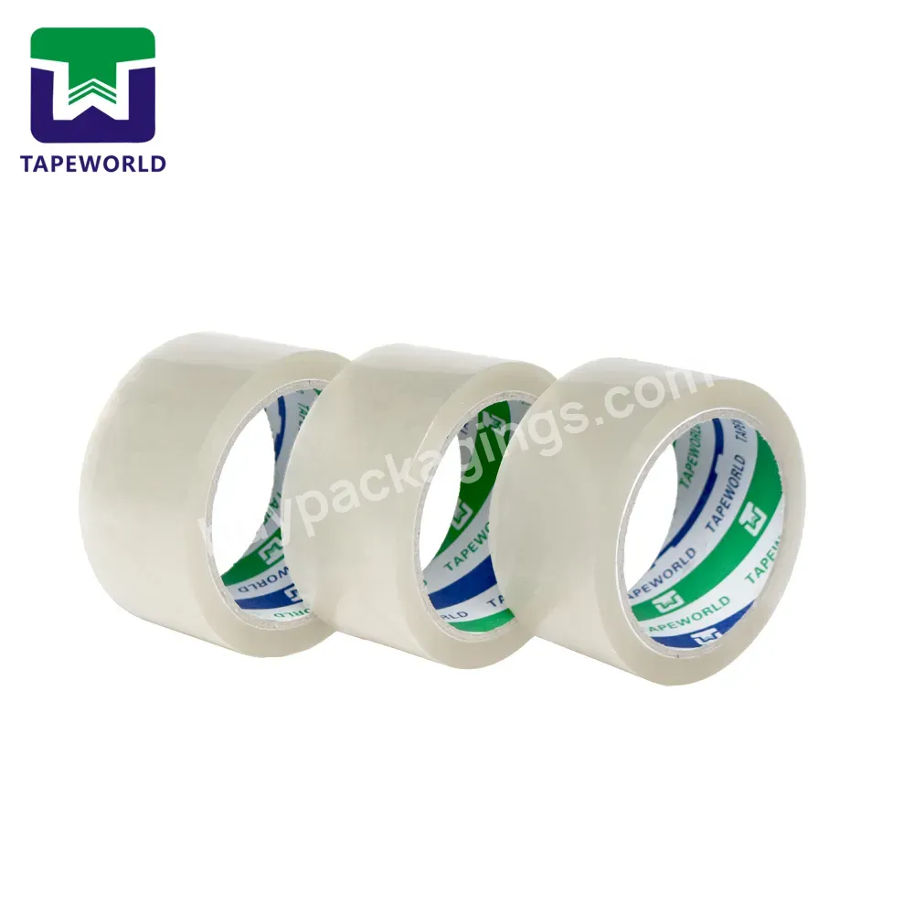 48mic*45mm*100y Packaging Tape 1.9mil Clear Packing Tape Designed For Moving Boxes Shipping Office And Warehouse Storage