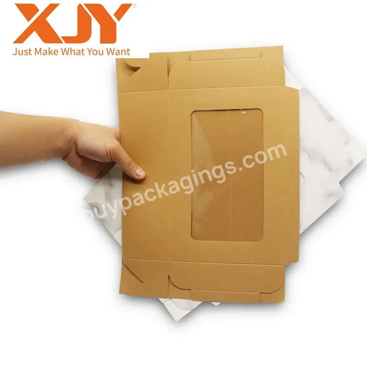 4inch Transparent Cake Packaging Boxes With Window Cake Box With Handles Cookie Paper Box Divider